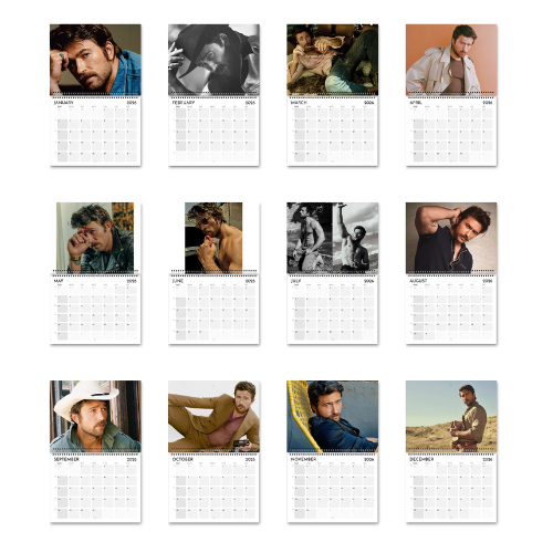 Brandon Sklenar 2026 Wall Calendar Vol. 1